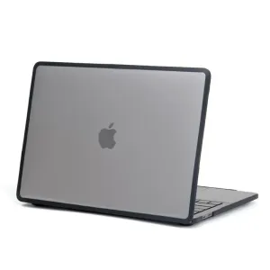 Tech-Protect Hardshell kryt na Macbook Pro 14'' 2021 / 2022, průsvitný/černý