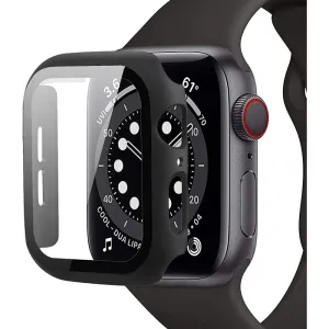 Tech-Protect Defense 360 pouzdro s ochranným sklem na Apple Watch 4/5/6/SE 44mm, černé
