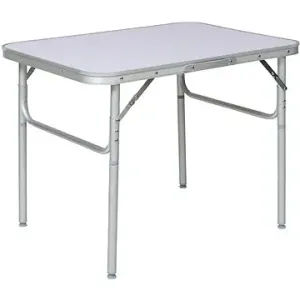 Kempingový stolek hliníkový skládací šedý #3954112
