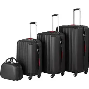 Cestovní kufry Pucci sada 4 ks černá