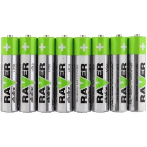 Baterie RAVER LR03 AAA 1,5 V alkaline ultra 8ks