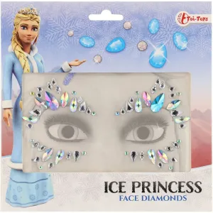 Obličejové zdobící diamanty Ledová princezna č.2