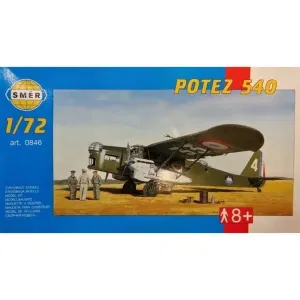 SMĚR Model letadlo Potez 540 stavebnice letadla 75343 1:72