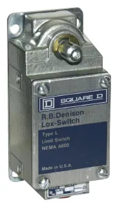 Telemecanique Sensors L100Ws2M2 Limit Sw, Rotary, Dpdt-Db, 20A, 120V