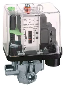 Telemecanique Sensors Xmav25L2135 Pressure Switch, Spst-Co, 25Bar, Panel