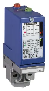 Telemecanique Sensors Xmlb300D2S12 Pressure Switch, Spst-Co, 300Bar, Panel