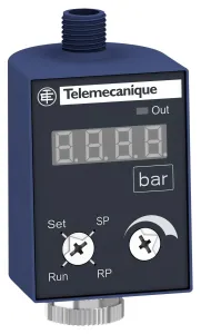 Telemecanique Sensors Zmlpa1N2Sh Pressure Switch W/ Display, Spst, 24Vdc