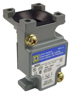 Telemecanique Sensors 9007Co52 Limit Switch Plug In Unit, 1P, 600V, 10A