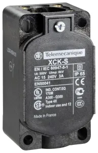 Telemecanique Sensors Zcks2H29 Limit Switch Body, Dpdt, Screw Clamp