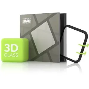 Tempered Glass Protector pro Apple Watch 4/5/6/SE/SE (2022) 44mm, 3D Glass černé