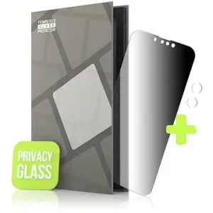 Tempered Glass Protector pro iPhone 13 mini, Privacy glass + sklo na kameru (Case Friendly)