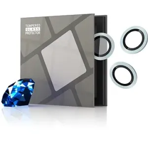 Tempered Glass Protector safírové pro kameru iPhone 13 Pro / 13 Pro Max, 0.3 karátové, modrá