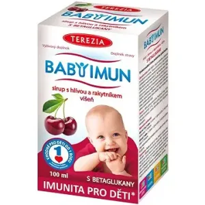TEREZIA Baby Imun sirup s hlívou a rakytníkem višeň 100 ml