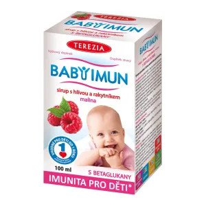 Terezia Company Baby Imun sirup s hlívou a rakytníkem - malina 100 ml