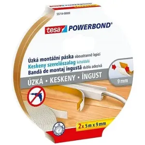 tesa Powerbond Slim - úzká, pěnová, 2ks v balení, 5m:9 mm