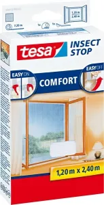 Síť proti hmyzu do oken tesa Insect Stop Comfort, (d x š) 2400 mm x 1200 mm, bílá, 1 ks