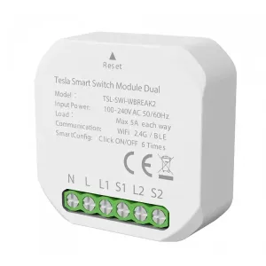 Tesla Smart Switch Module Dual TSL-SWI-WBREAK2
