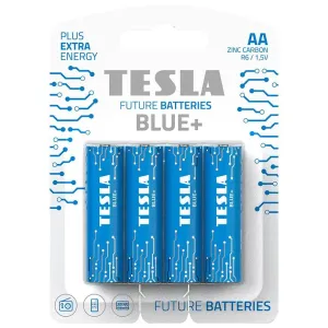 TESLA BATTERIES AA BLUE+ (R06 / BLISTER FOIL 4 PCS)