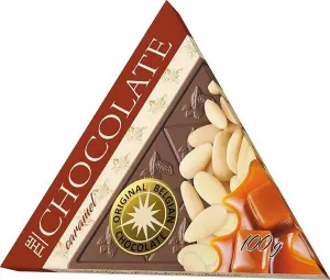 The Chocolate Karamelová čokoláda s mandlemi 100 g #1162095
