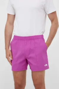 Outdoorové šortky The North Face Class V fialová barva