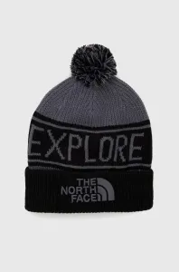 Čepice The North Face černá barva, z husté pleteniny #5550561