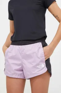 Outdoorové šortky The North Face Hydrenaline 2000 růžová barva, medium waist