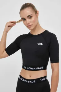 Tréninkové tričko The North Face černá barva