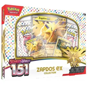 Kartová hra Pokémon TCG: Scarlet & Violet 151 Zapdos EX Collection (Pokémon) #5377499