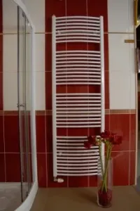 Thermal Trend KDO 450 / 1320 koupelnový radiátor žebřík oblý