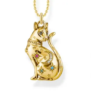 THOMAS SABO náhrdelník Cat constellation gold KE1971-471-7 #4547128