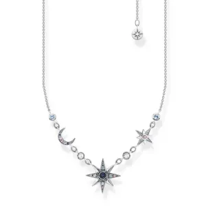 THOMAS SABO náhrdelník Royalty star & Moon silver KE2119-945-7-L45V