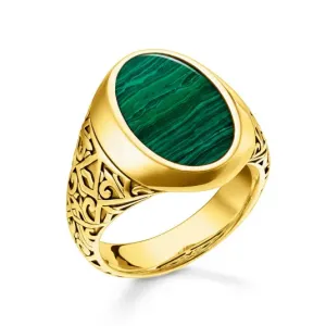 THOMAS SABO prsten Green-gold TR2242-140-6 #4555884
