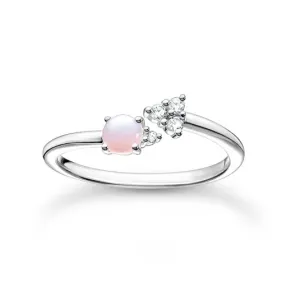 THOMAS SABO prsten Opal-Imitation shimmering pink TR2345-166-7 #5779089