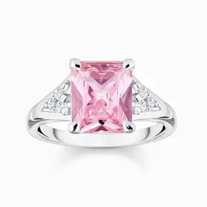 THOMAS SABO prsten Pink and white stones TR2362-051-9 #4556893