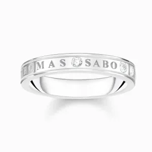 THOMAS SABO prsten White stones silver TR2253-051-14 #4557014