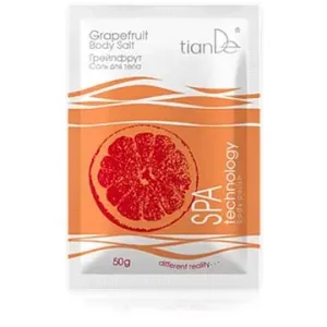 TIANDE SPA Technology Tělová sůl Grapefruit 50 g