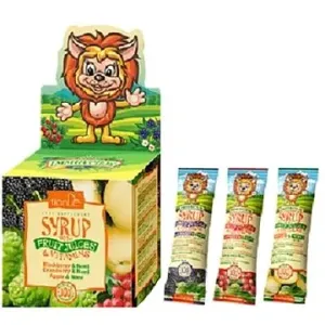 TIANDE Eco de Viva Sirup s ovocnými šťávami a vitamíny pro děti 21 ks x 10 g