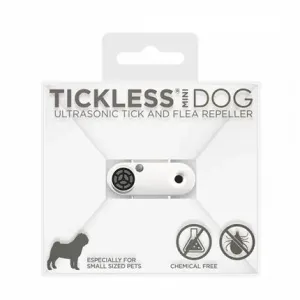 Tickless Mini dog nabíjecí  - bílá