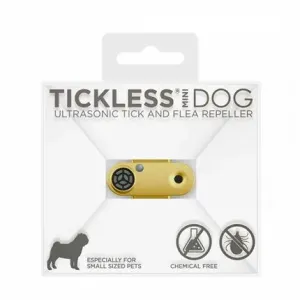 Tickless Mini dog nabíjecí  - zlaté