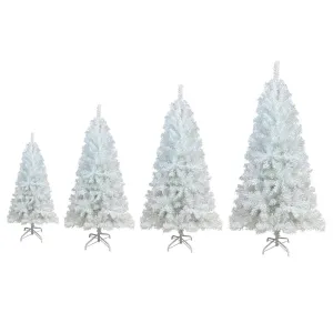 Bílý umělý stromek ve více velikostech
