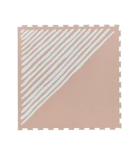 TODDLEKIND - Prettier Hrací podložka Puzzle Sandy Lines Sea Shell 120 x 180 cm