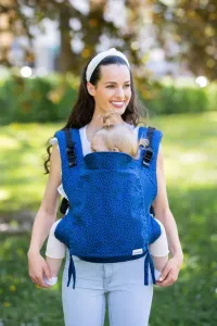Nosítko Be Lenka Toddler Bloom - Modrý klasické bez možnosti křížení