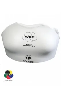 TOKAIDO Chránič prsou WKF, bílé - XXS