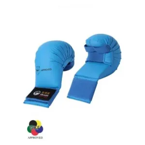 Tokaido WKF karate rukavice, dětské modré - M #4824031