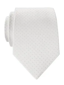 Nadměrná velikost: Tom Rusborg, Stylová kravata s decentní strukturou v měňavém vzhledu Stříbro