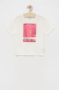 Dětské bavlněné tričko Tom Tailor bílá barva #1994186