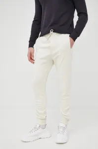 Kalhoty Tom Tailor pánské, béžová barva
