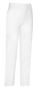 TOMA Kuchařské kalhoty TOMA bílé 100% bavlna M