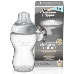 TOMMEE TIPPEE - Dojčenská fľaša C2N, 1ks 340ml, 3+m