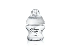TOMMEE TIPPEE - Kojenecká láhev C2N 150ml skleněná, 0m +